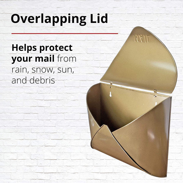 NACH Envelope Wall Mounted Mailbox & Reviews Wayfair Canada